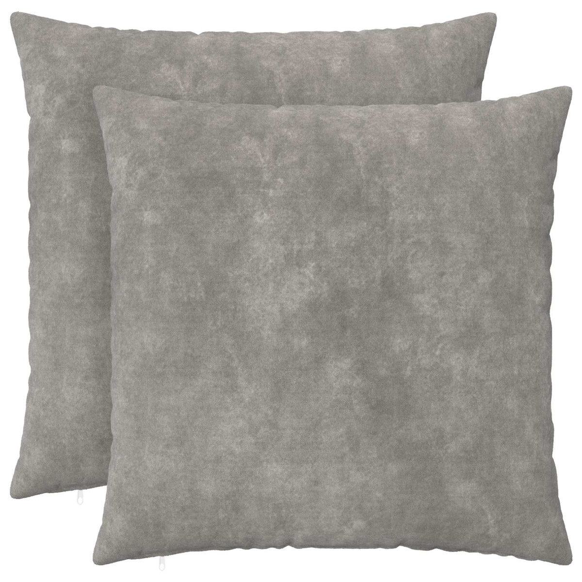 vidaXL Poszewka na poduszkę 2 pcs HEERLEN jasnoszary 65 x 65 cm
