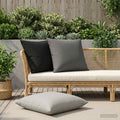 vidaXL Poszewka na poduszkę 2 pcs HEERLEN antracytowy 80 x 80 cm