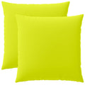 vidaXL Poszewka na poduszkę 2 pcs HEERLEN Jasnozielony 65 x 65 cm