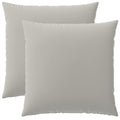 vidaXL Poszewka na poduszkę 2 pcs HEERLEN Szary 65 x 65 cm Poliester