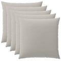 vidaXL Poszewka na poduszkę 6 pcs HEERLEN Szary 65 x 65 cm Poliester