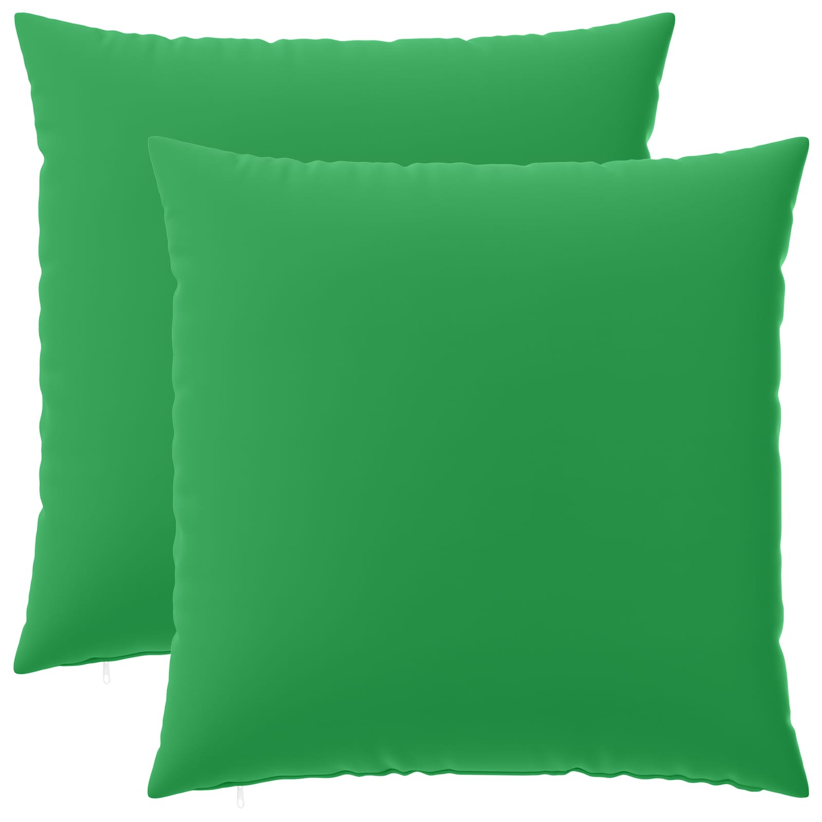 vidaXL Poszewka na poduszkę 2 pcs HEERLEN zielony 65 x 65 cm Poliester