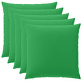 vidaXL Poszewka na poduszkę 6 pcs HEERLEN zielony 65 x 65 cm Poliester