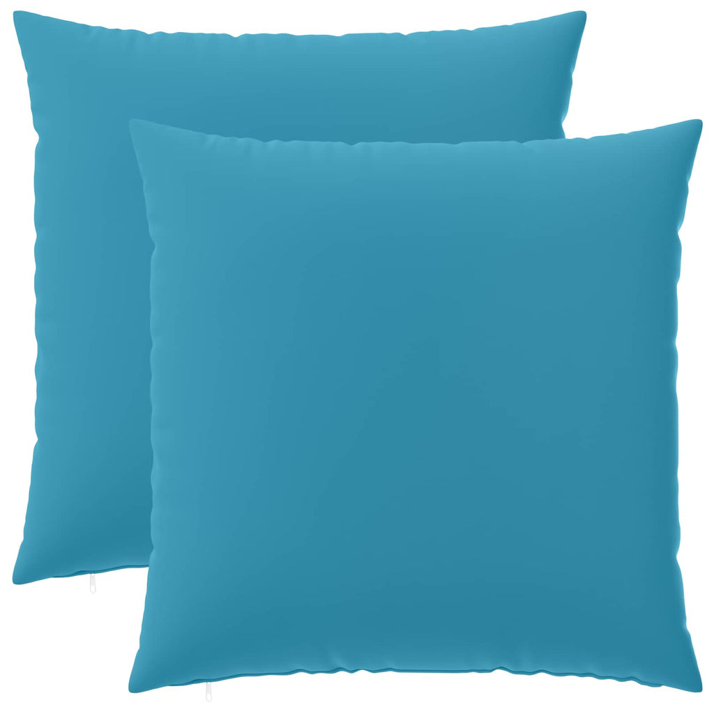 vidaXL Poszewka na poduszkę 2 pcs HEERLEN Jasnoniebieski 65 x 65 cm