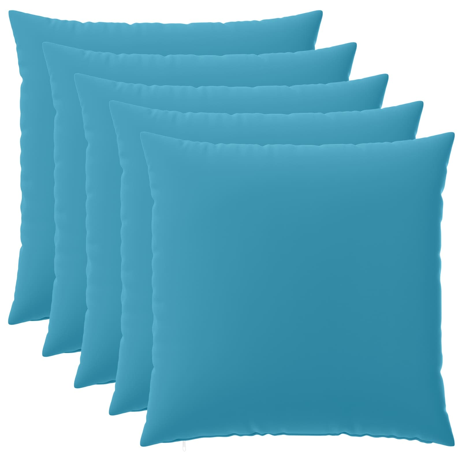 vidaXL Poszewka na poduszkę 6 pcs HEERLEN Jasnoniebieski 65 x 65 cm