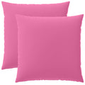 vidaXL Poszewka na poduszkę 2 pcs HEERLEN różowy 65 x 65 cm Poliester