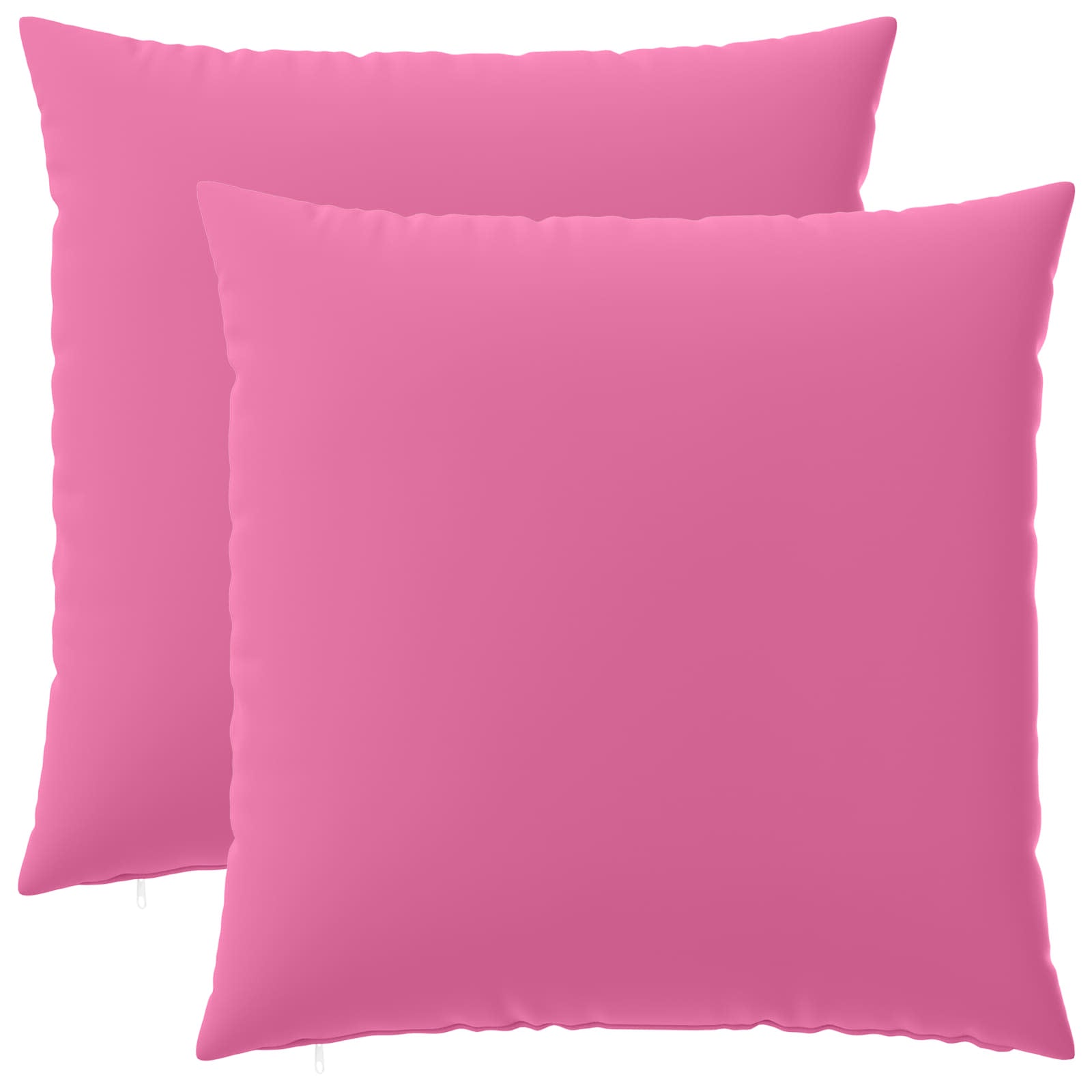 vidaXL Poszewka na poduszkę 2 pcs HEERLEN różowy 65 x 65 cm Poliester