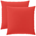 vidaXL Poszewka na poduszkę 2 pcs HEERLEN czerwony 65 x 65 cm