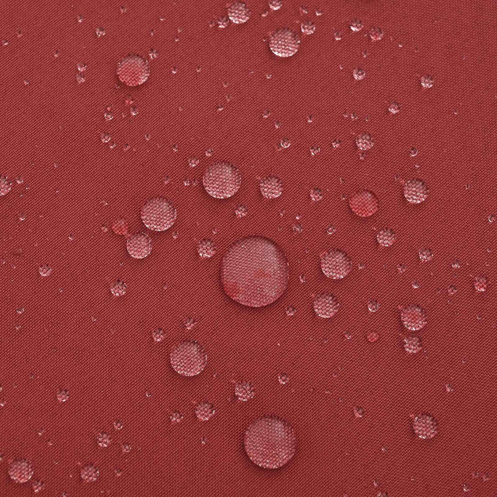 vidaXL Poszewka na poduszkę 2 pcs HEERLEN Czerwone wino 65 x 65 cm