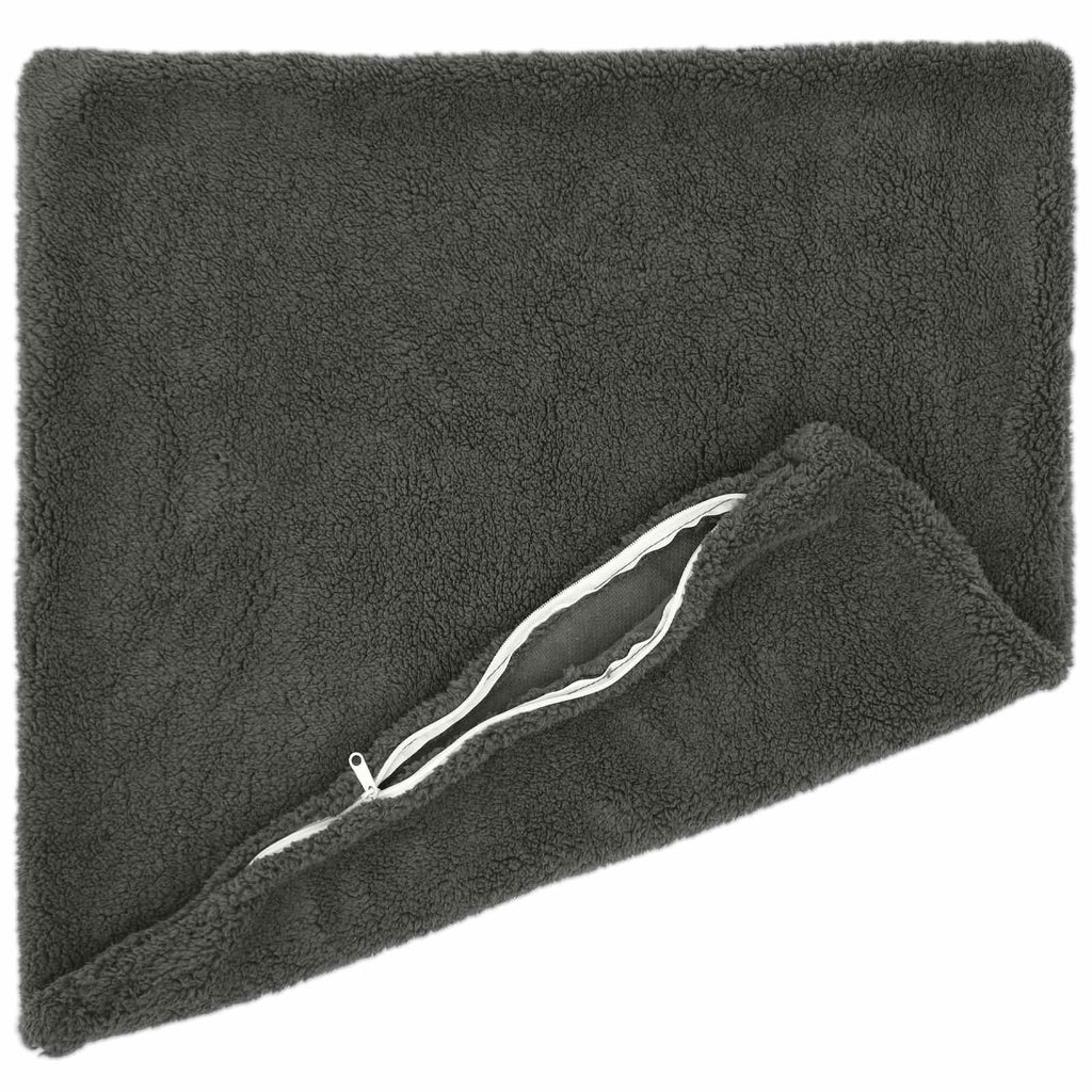 vidaXL Poszewka na poduszkę 6 pcs HEERLEN ciemnoszary 65 x 65 cm