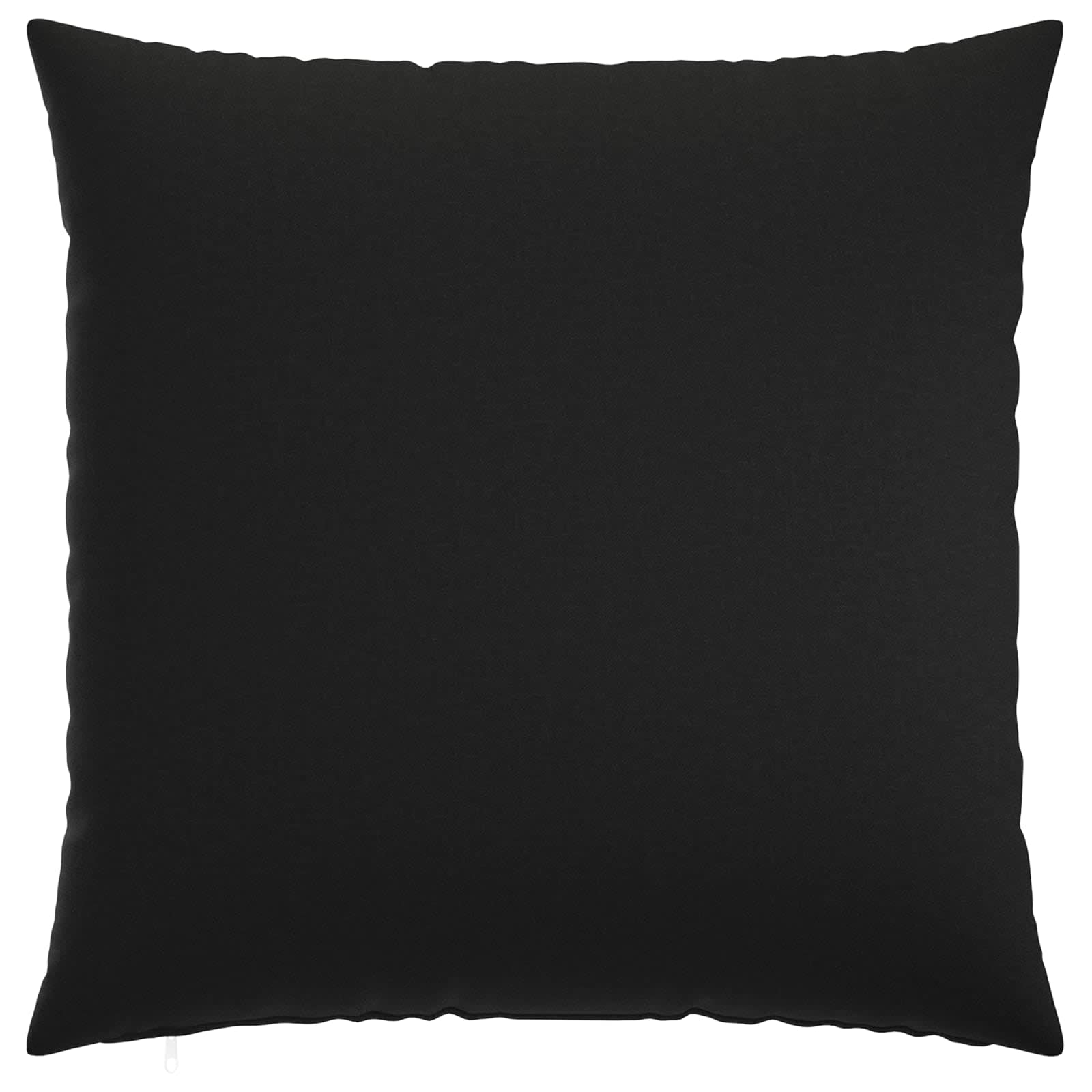 vidaXL Poszewka na poduszkę 6 szt. HEERLEN Czarny 70 x 70 cm tkanina
