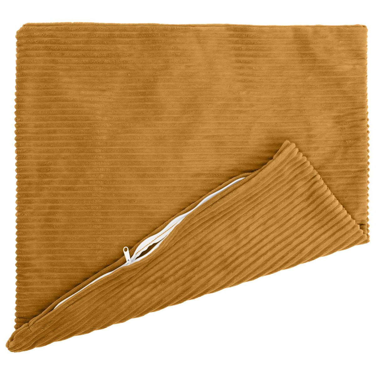 vidaXL Poszewka na poduszkę 6 pcs HEERLEN żółty 70 x 70 cm sztruks