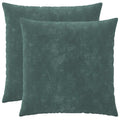 vidaXL Poszewka na poduszkę 2 pcs HEERLEN Niebieski morski 70 x 70 cm