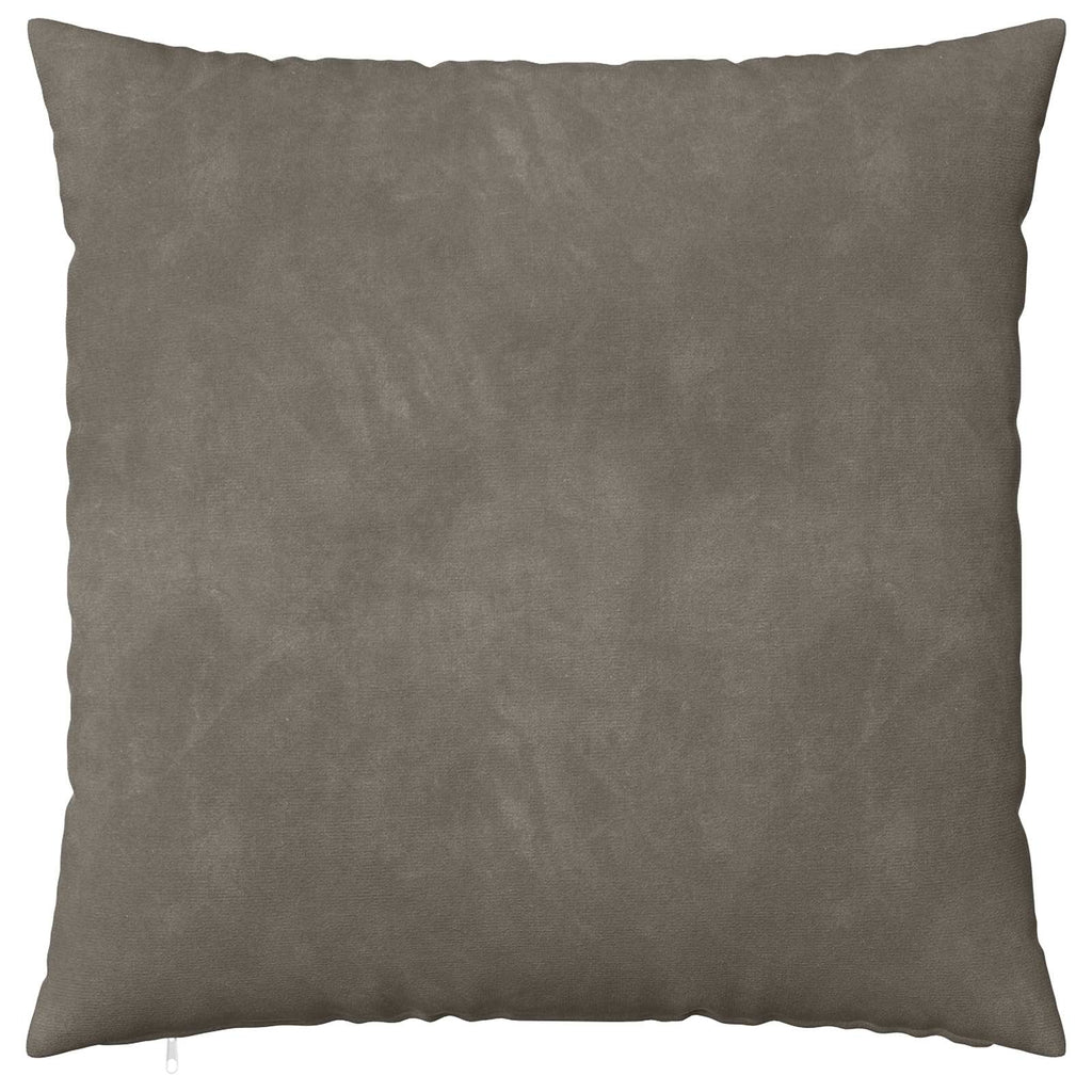 vidaXL Poszewka na poduszkę 6 pcs HEERLEN jasnoszary 80 x 80 cm Welur