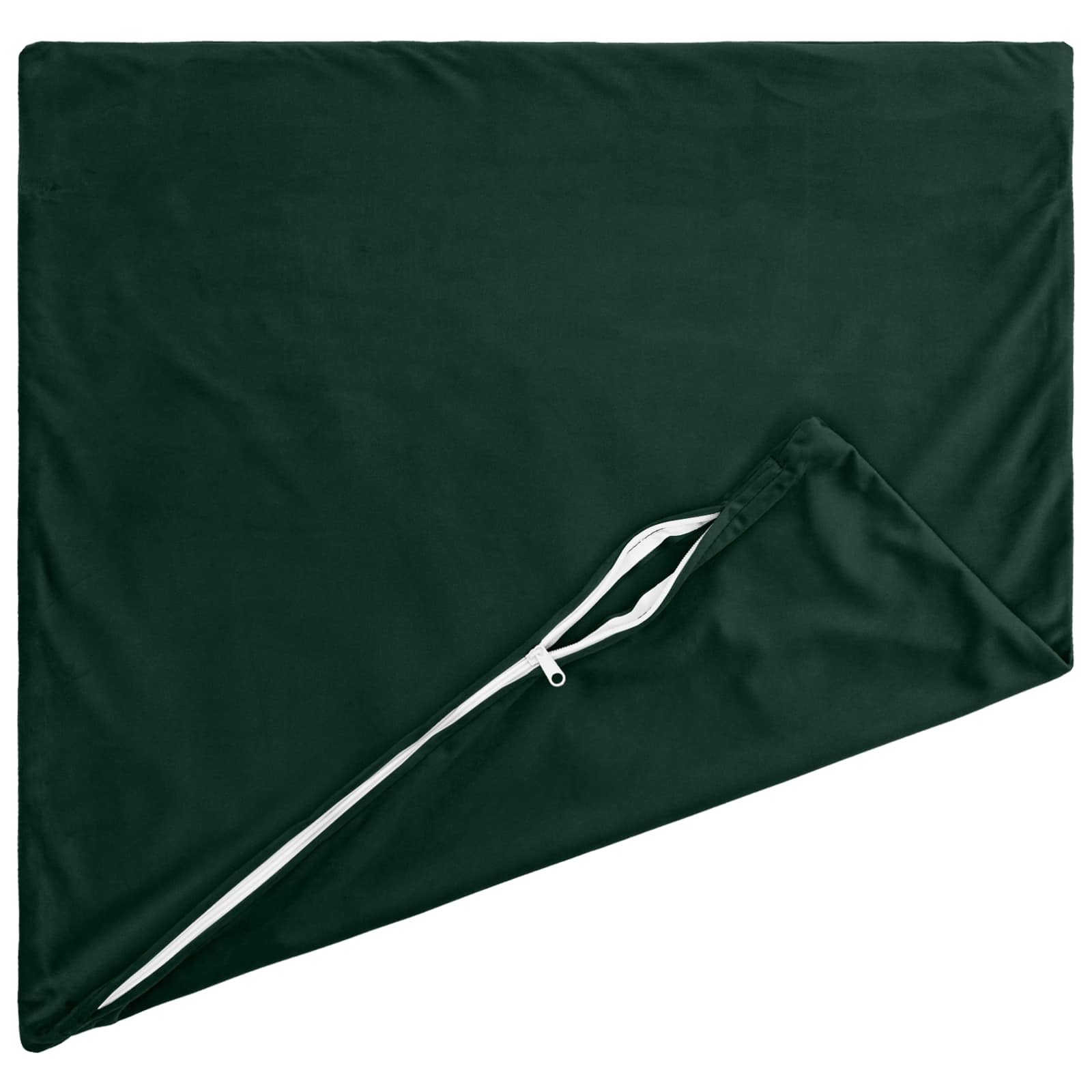 vidaXL Poszewka na poduszkę 6 pcs HEERLEN Ciemnozielony 80 x 80 cm