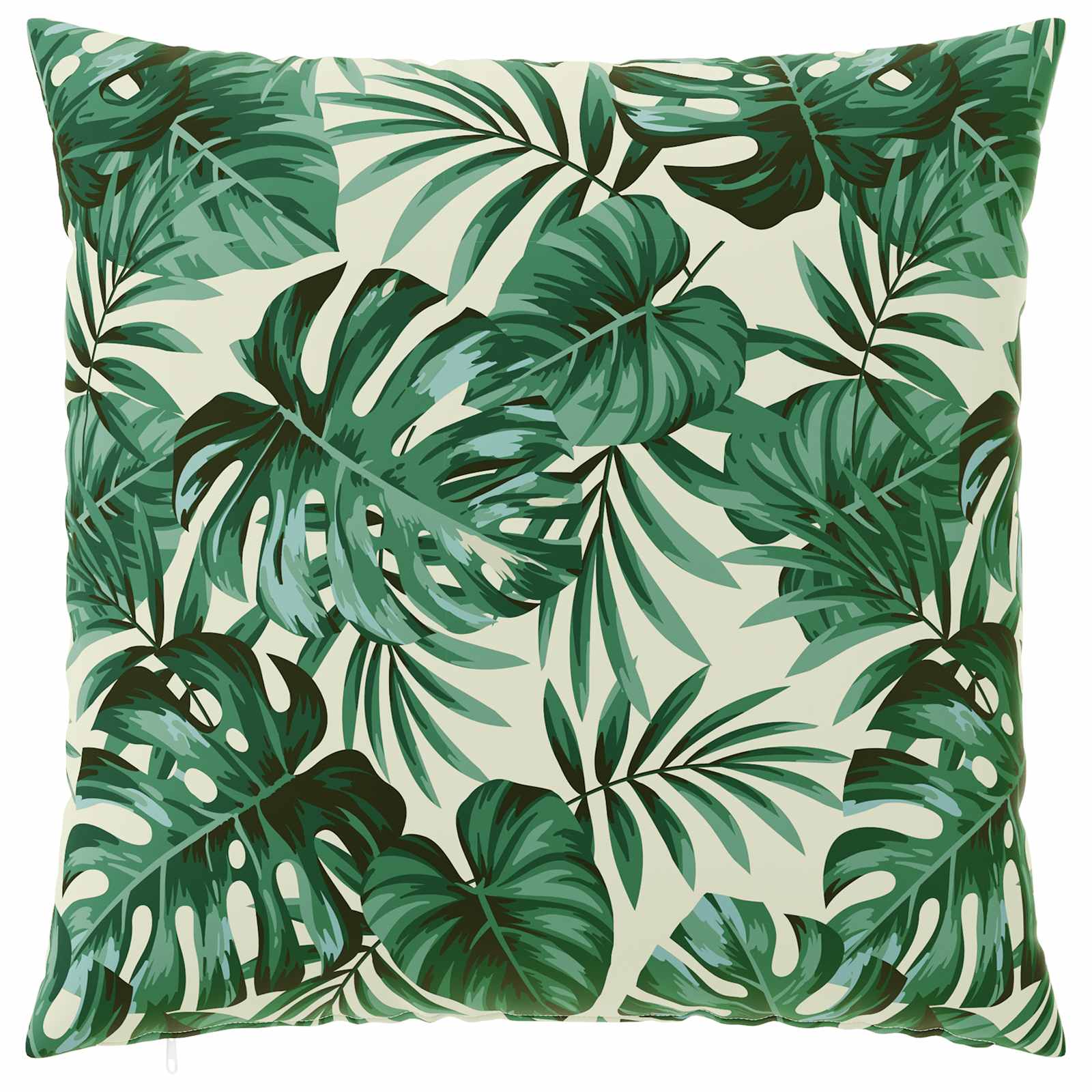 vidaXL Poszewka na poduszkę 2 pcs HEERLEN motyw liści 80 x 80 cm