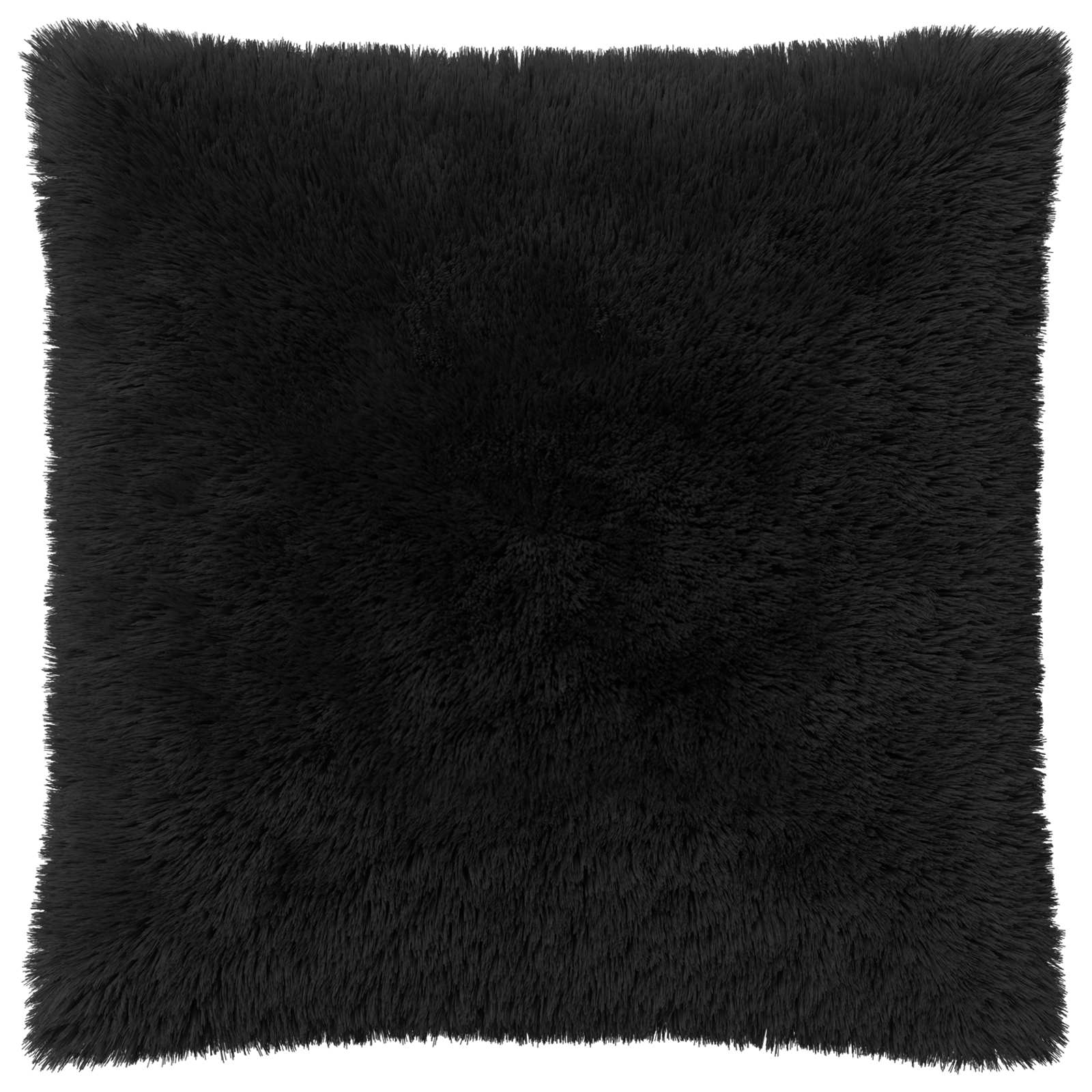 vidaXL Poszewka na poduszkę 2 pcs HEERLEN Czarny 80 x 80 cm Fleece PV