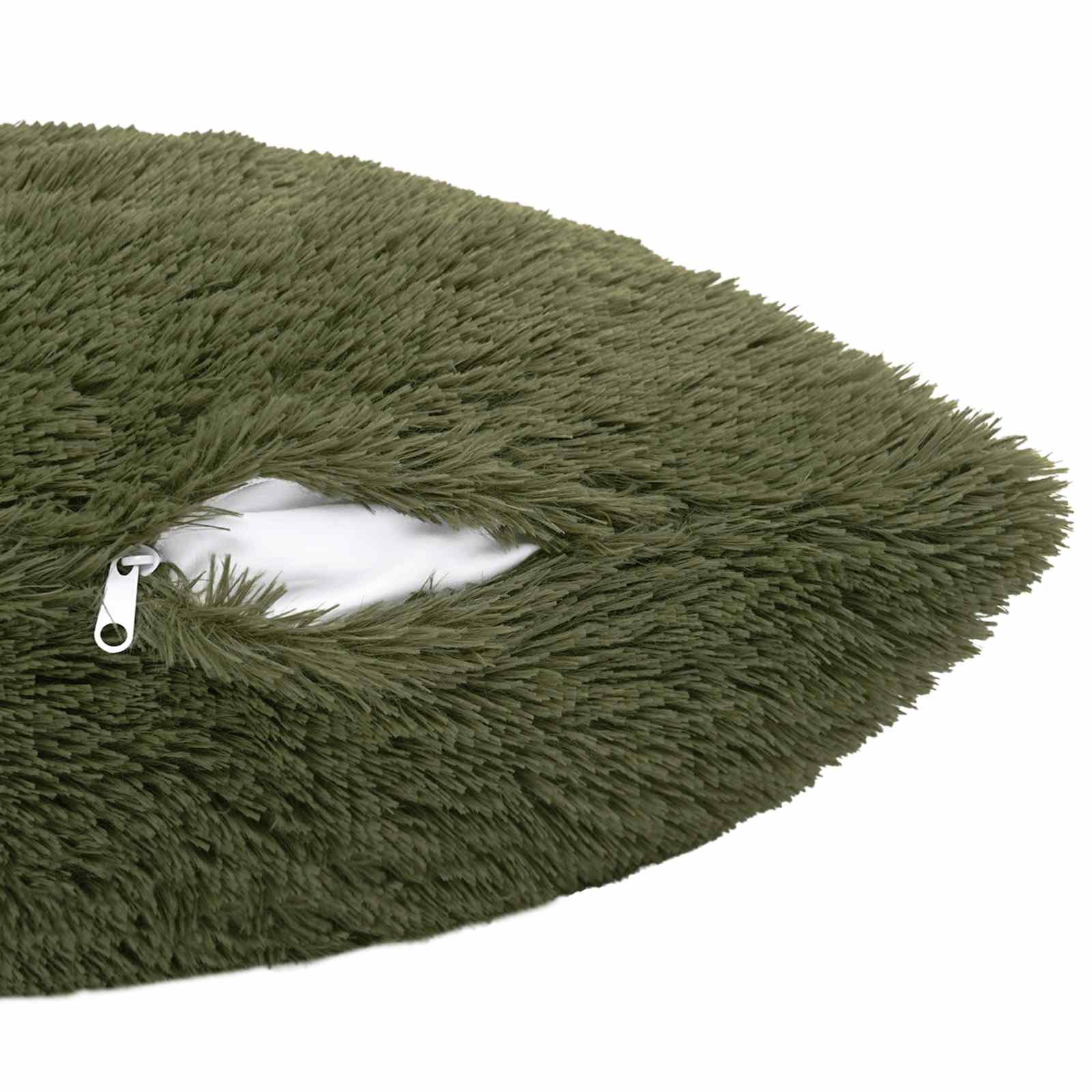 vidaXL Poszewka na poduszkę 2 pcs HEERLEN zielony 80 x 80 cm Fleece PV