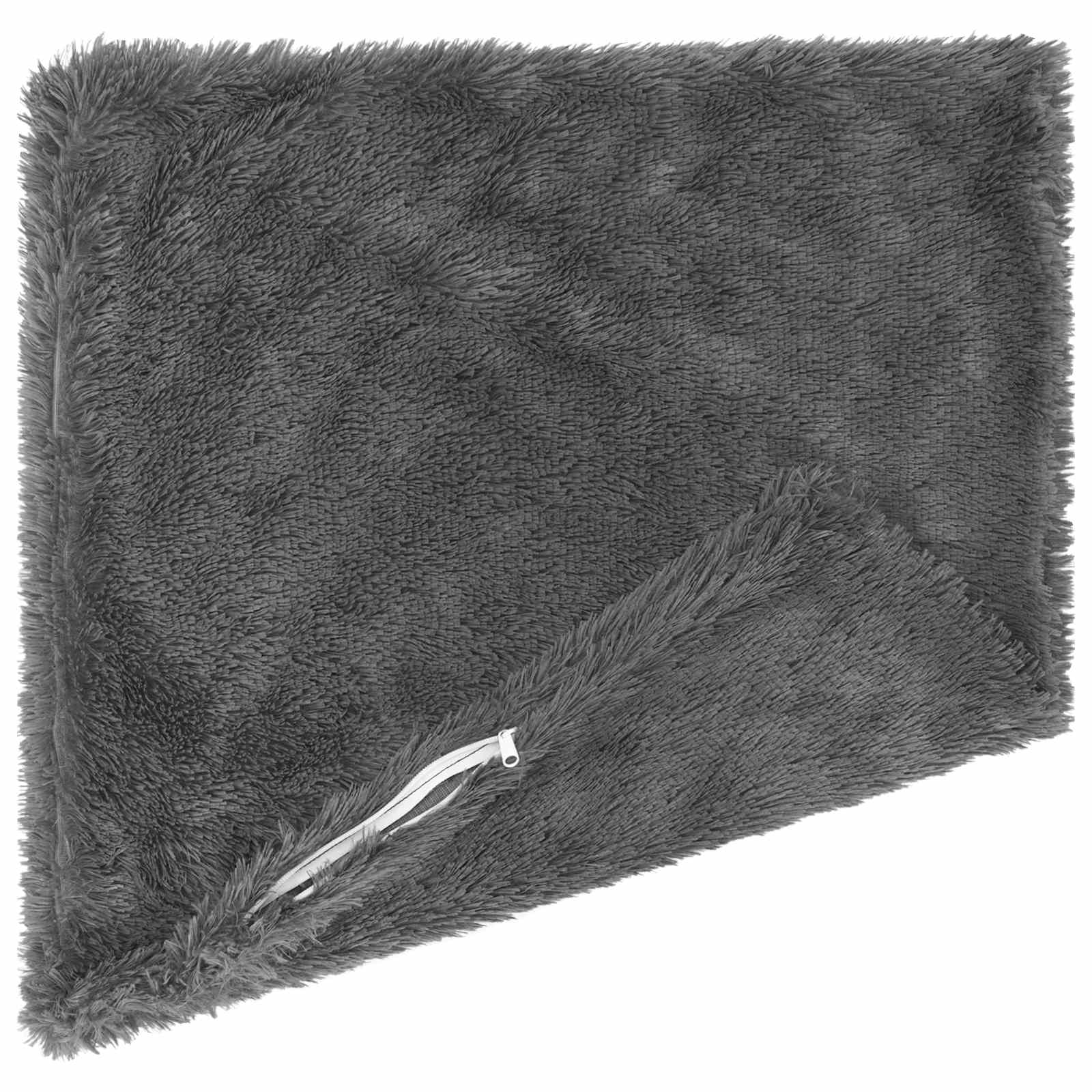 vidaXL Poszewka na poduszkę 6 pcs HEERLEN jasnoszary 80 x 80 cm