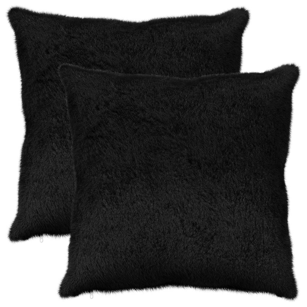 vidaXL Poszewka na poduszkę 2 szt. HEERLEN Czarny 80 x 80 cm