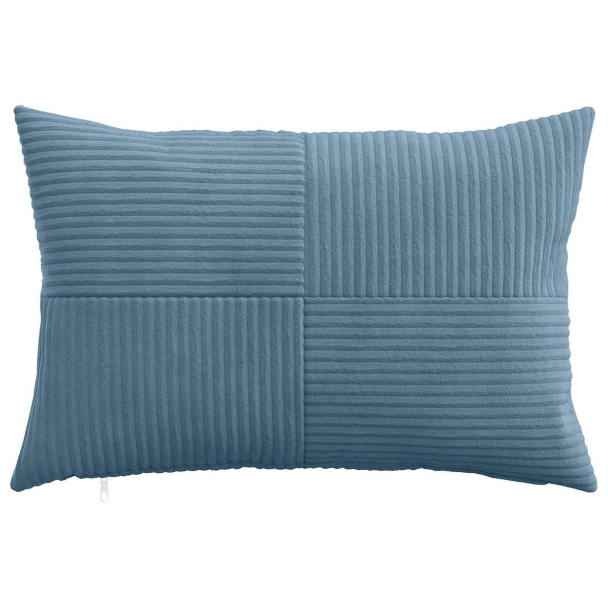 vidaXL Poszewka na poduszkę 2 pcs ALMELO niebieski 30 x 50 cm sztruks