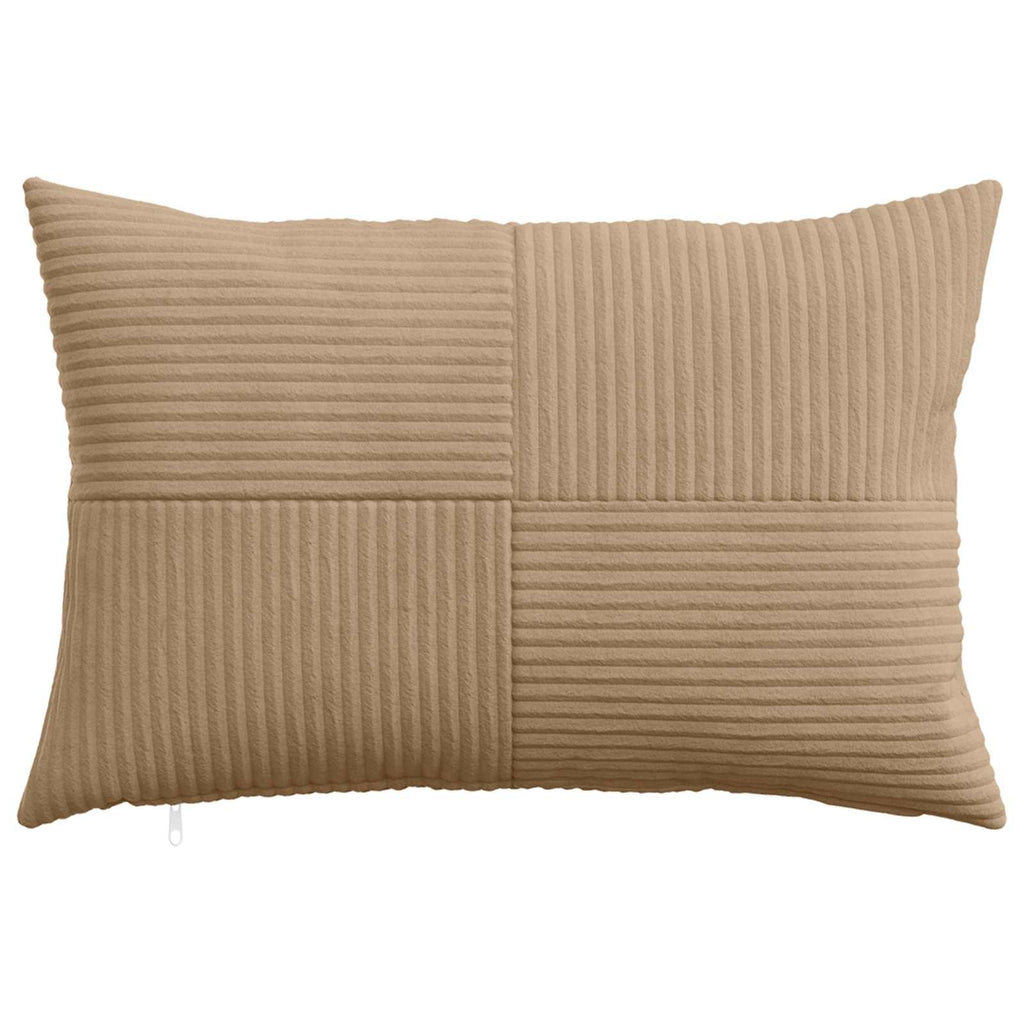vidaXL Poszewka na poduszkę 2 pcs ALMELO brązowy 30 x 50 cm sztruks