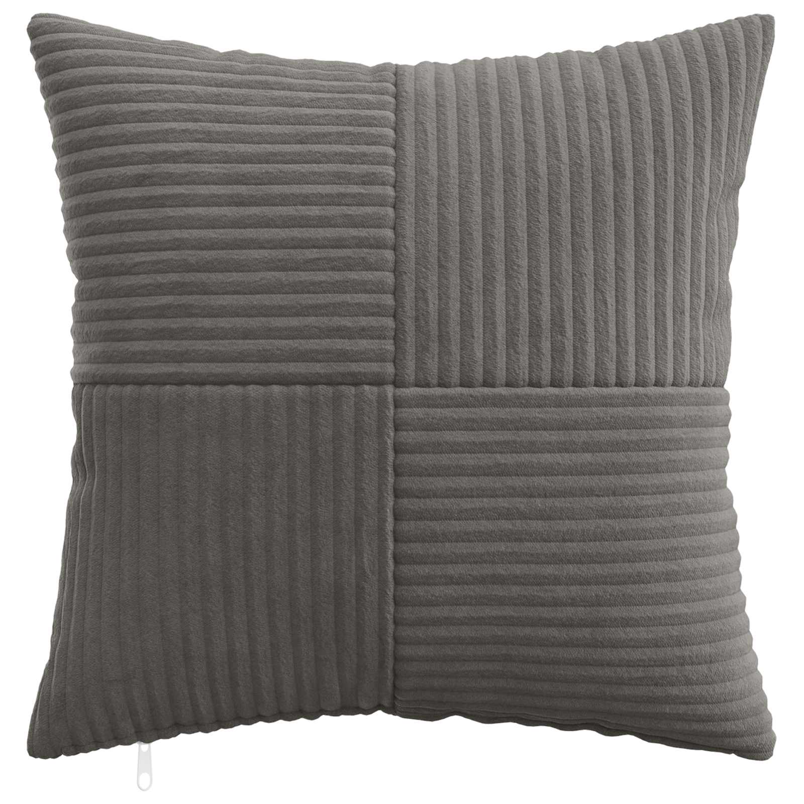vidaXL Poszewka na poduszkę 6 pcs ALMELO ciemnoszary 35 x 35 cm