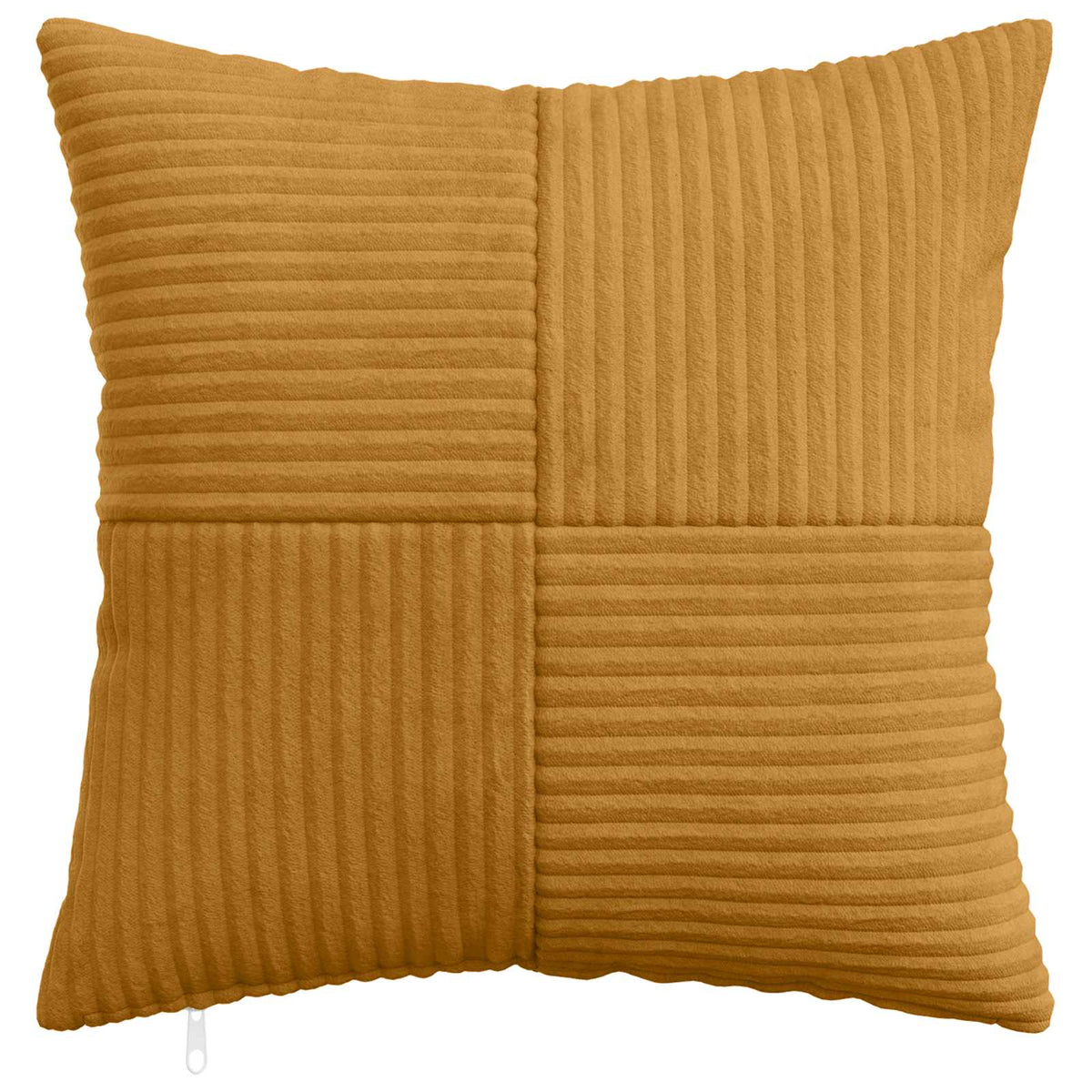vidaXL Poszewka na poduszkę 6 pcs ALMELO żółty 35 x 35 cm sztruks