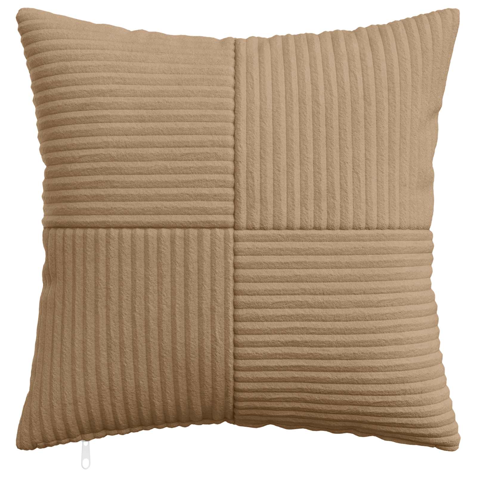 vidaXL Poszewka na poduszkę 2 pcs ALMELO brązowy 35 x 35 cm sztruks