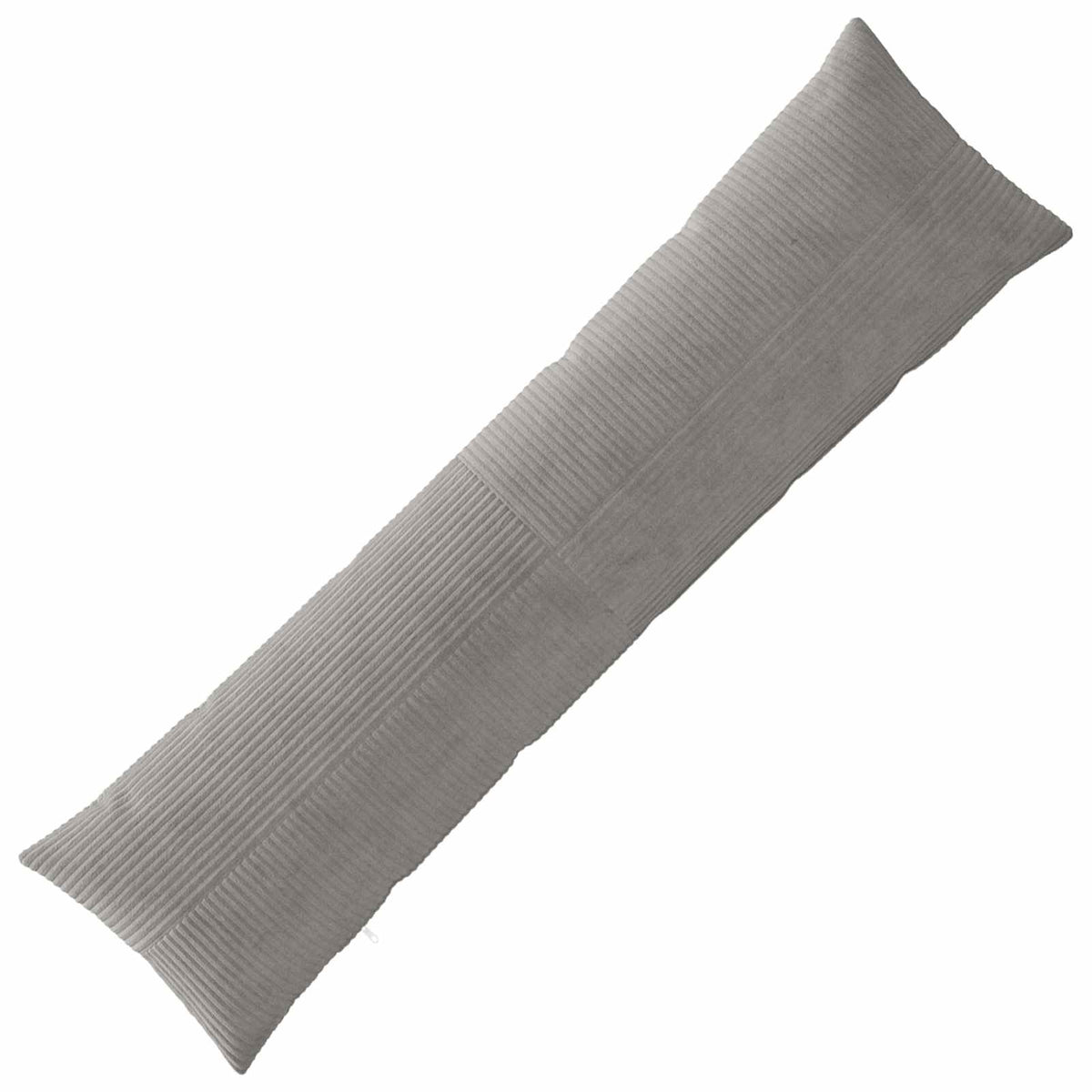 vidaXL Poszewka na poduszkę ALMELO jasnoszary 40 x 145 cm sztruks