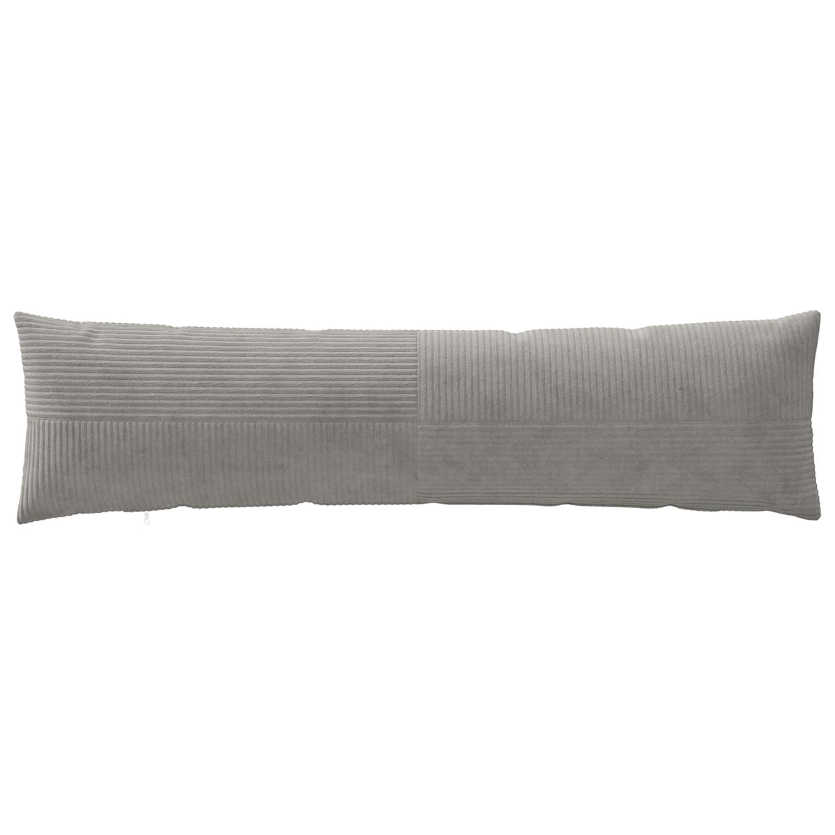 vidaXL Poszewka na poduszkę ALMELO jasnoszary 40 x 145 cm sztruks