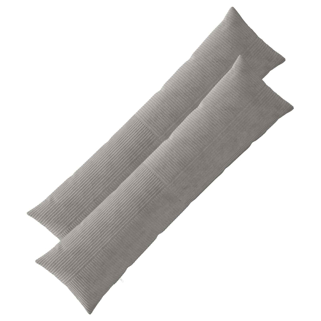 vidaXL Poszewka na poduszkę 2 pcs ALMELO jasnoszary 40 x 145 cm