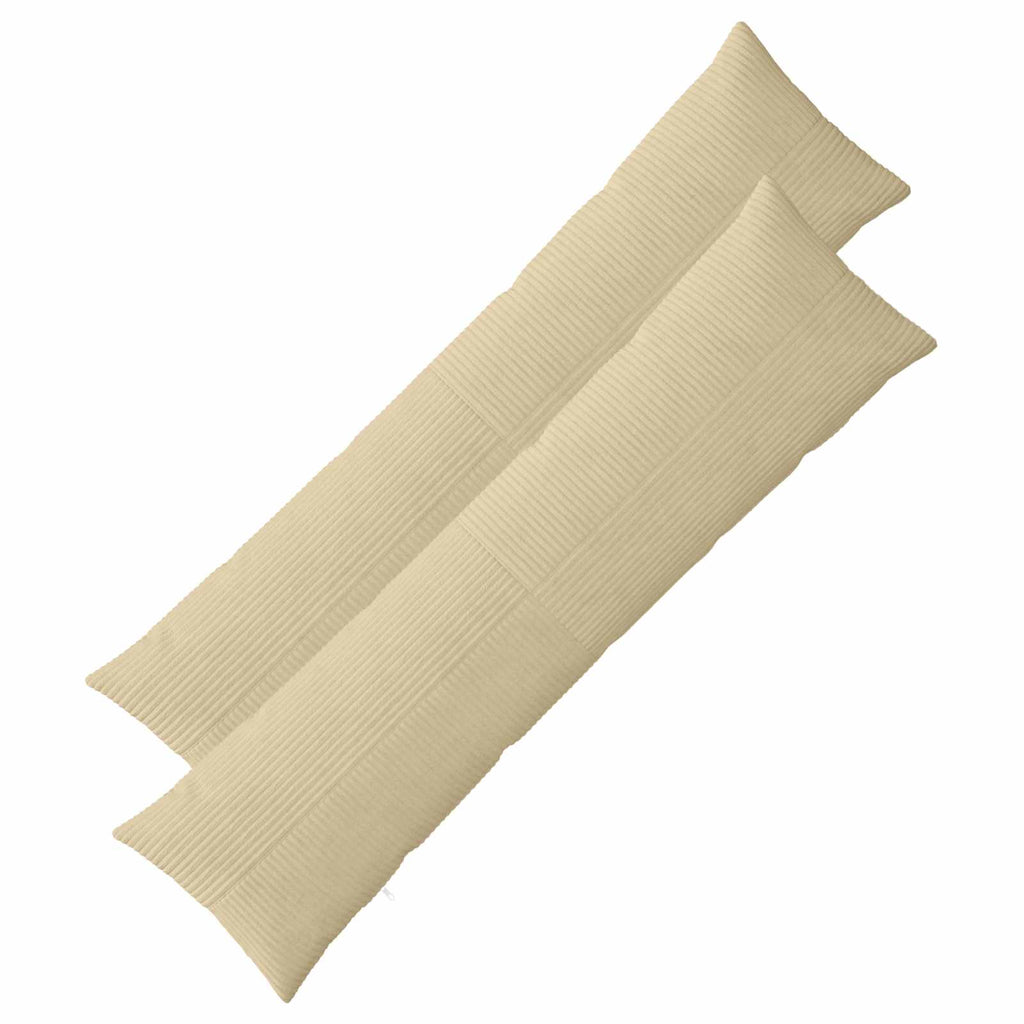 vidaXL Poszewka na poduszkę 2 pcs ALMELO Szary zielony 40 x 145 cm