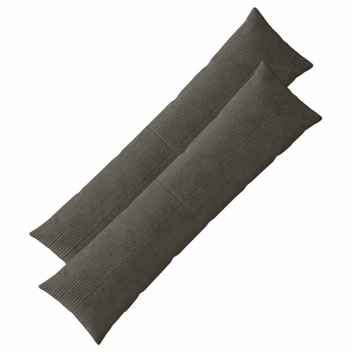 vidaXL Poszewka na poduszkę 2 pcs ALMELO antracytowy 40 x 145 cm