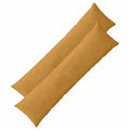 vidaXL Poszewka na poduszkę 2 pcs ALMELO żółty 40 x 145 cm sztruks