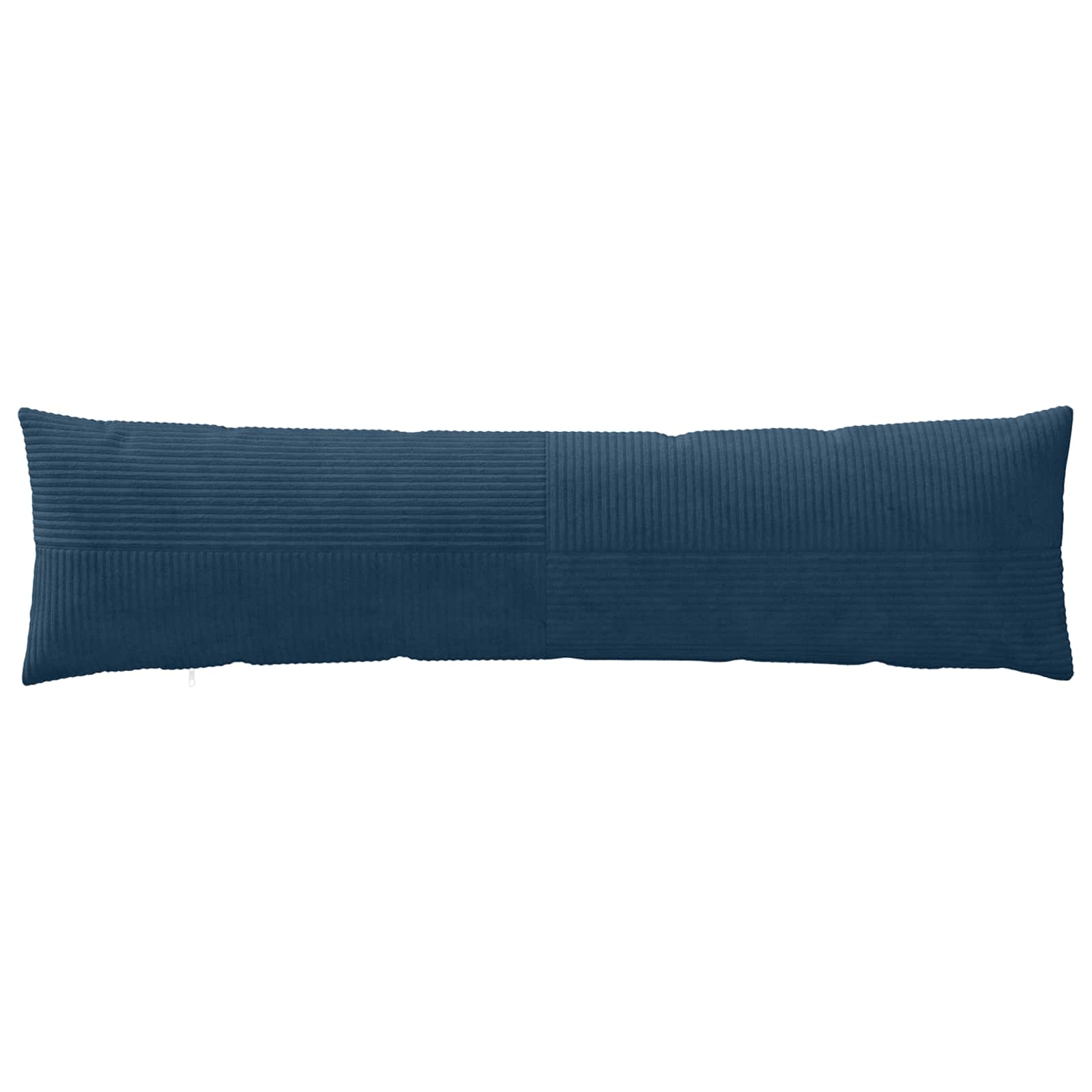 vidaXL Poszewka na poduszkę ALMELO Granatowy 40 x 145 cm sztruks
