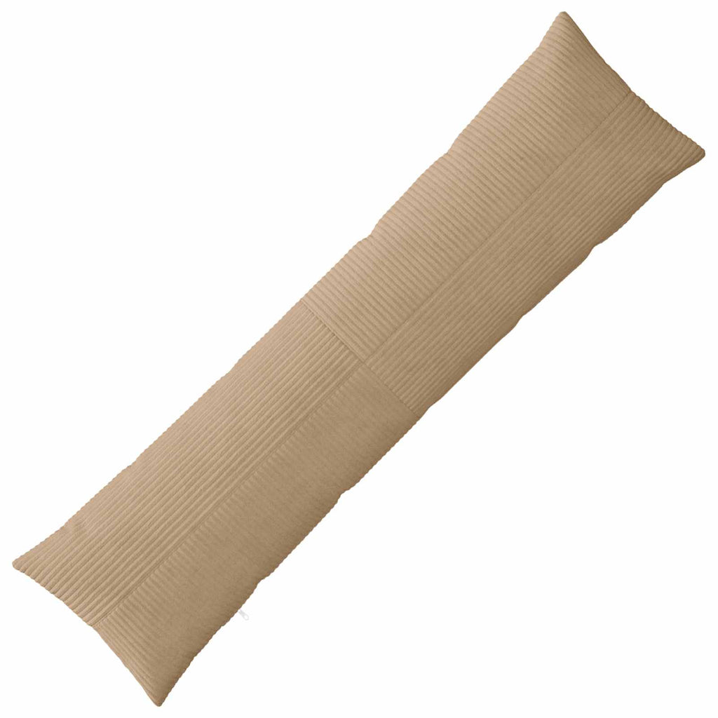 vidaXL Poszewka na poduszkę ALMELO brązowy 40 x 145 cm sztruks
