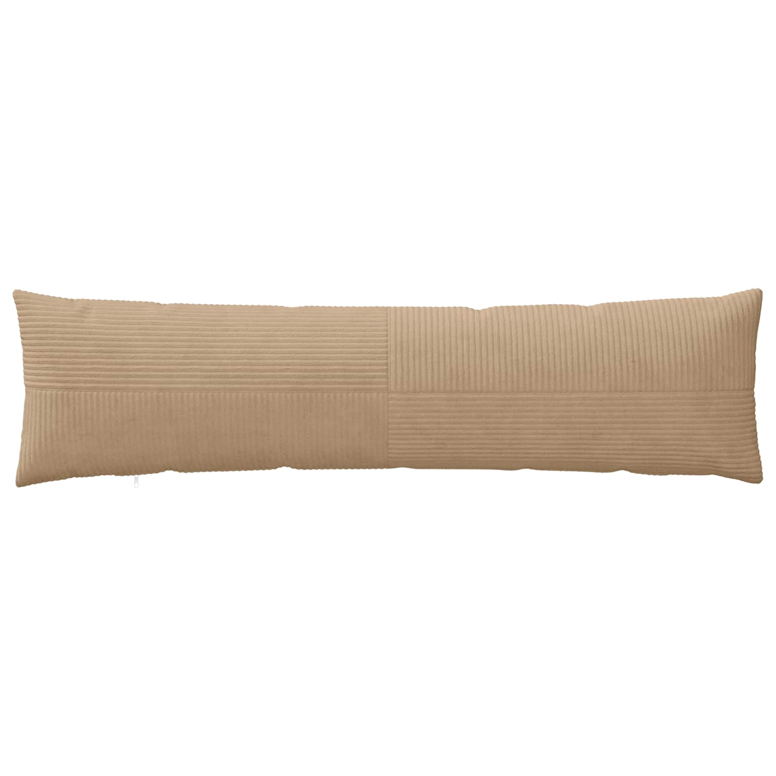 vidaXL Poszewka na poduszkę ALMELO brązowy 40 x 145 cm sztruks