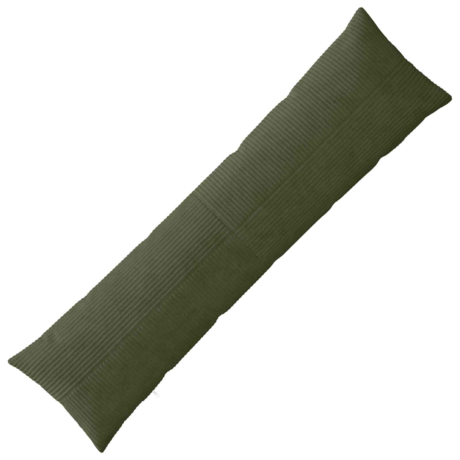 vidaXL Poszewka na poduszkę ALMELO zielony 40 x 145 cm sztruks