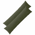 vidaXL Poszewka na poduszkę 2 pcs ALMELO zielony 40 x 145 cm sztruks
