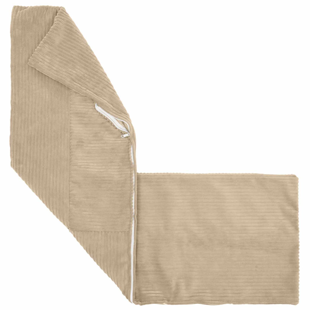 vidaXL Poszewka na poduszkę ALMELO Ciemnoszary 40 x 145 cm sztruks