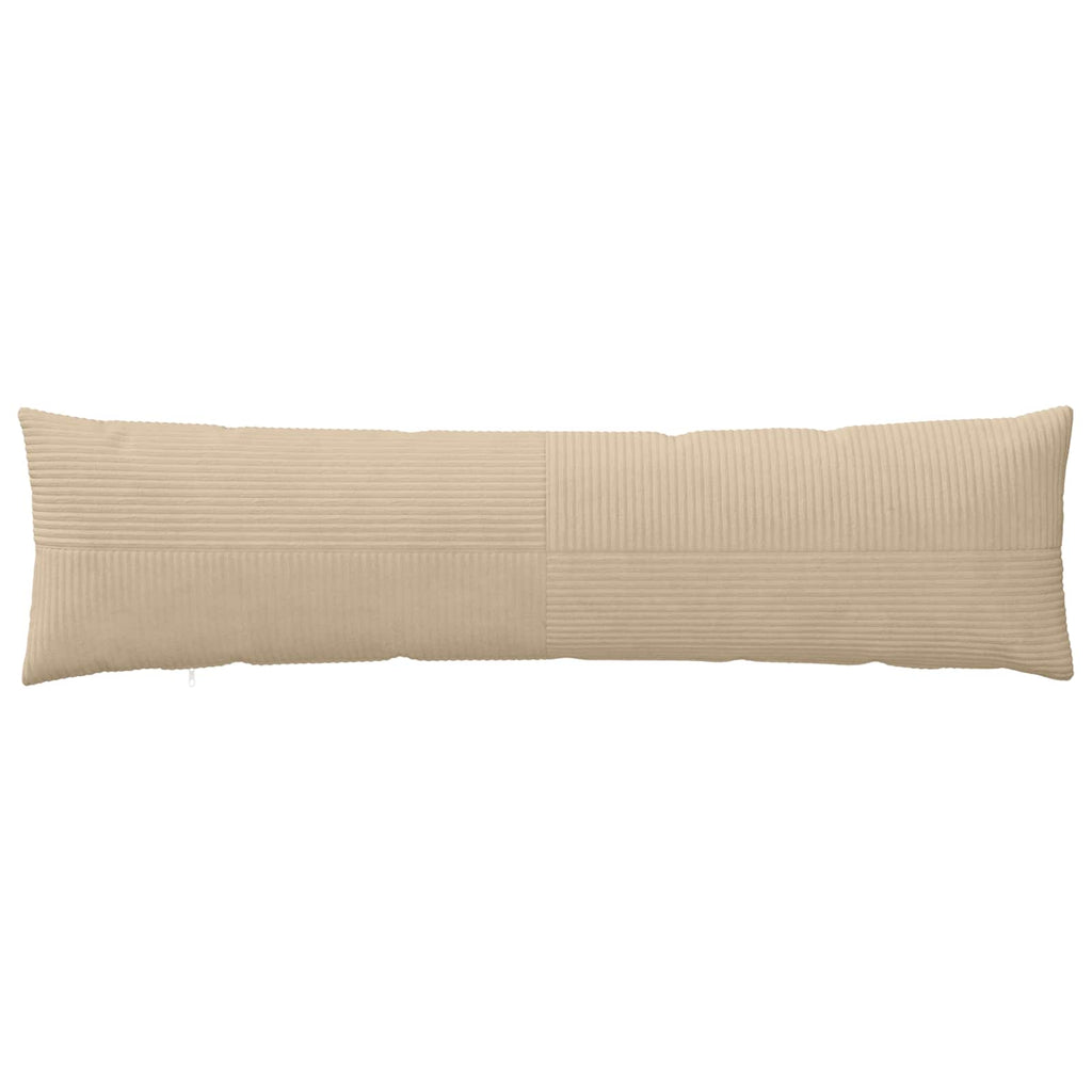 vidaXL Poszewka na poduszkę ALMELO Ciemnoszary 40 x 145 cm sztruks