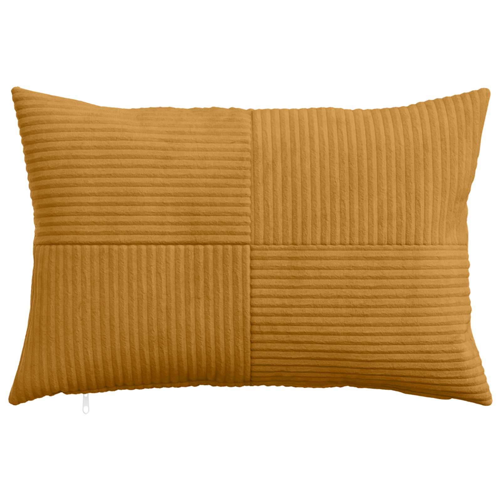 vidaXL Poszewka na poduszkę 6 pcs ALMELO żółty 40 x 60 cm sztruks