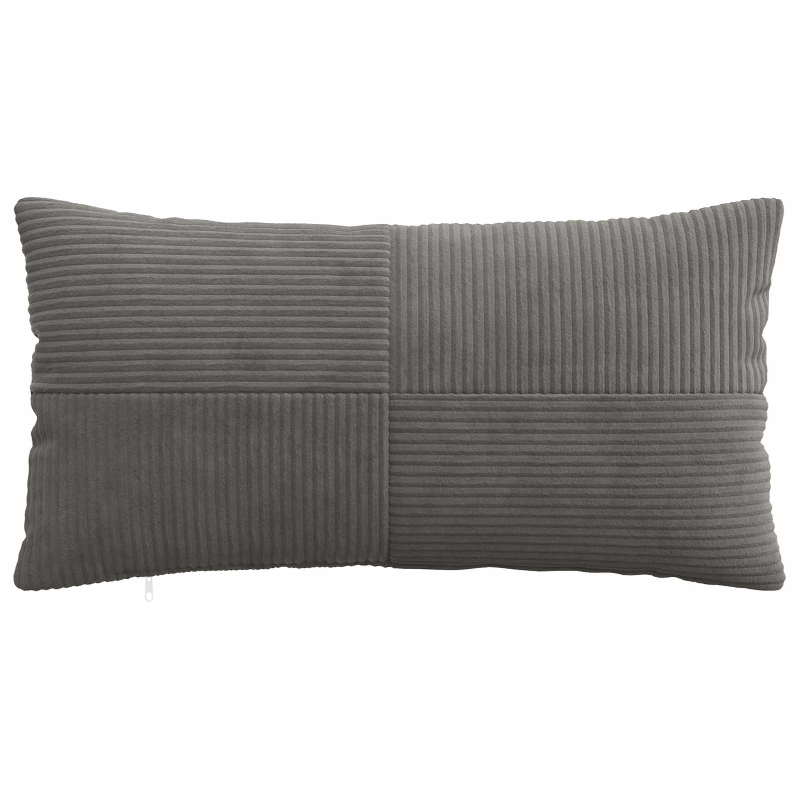 vidaXL Poszewka na poduszkę 2 pcs ALMELO ciemnoszary 40 x 70 cm