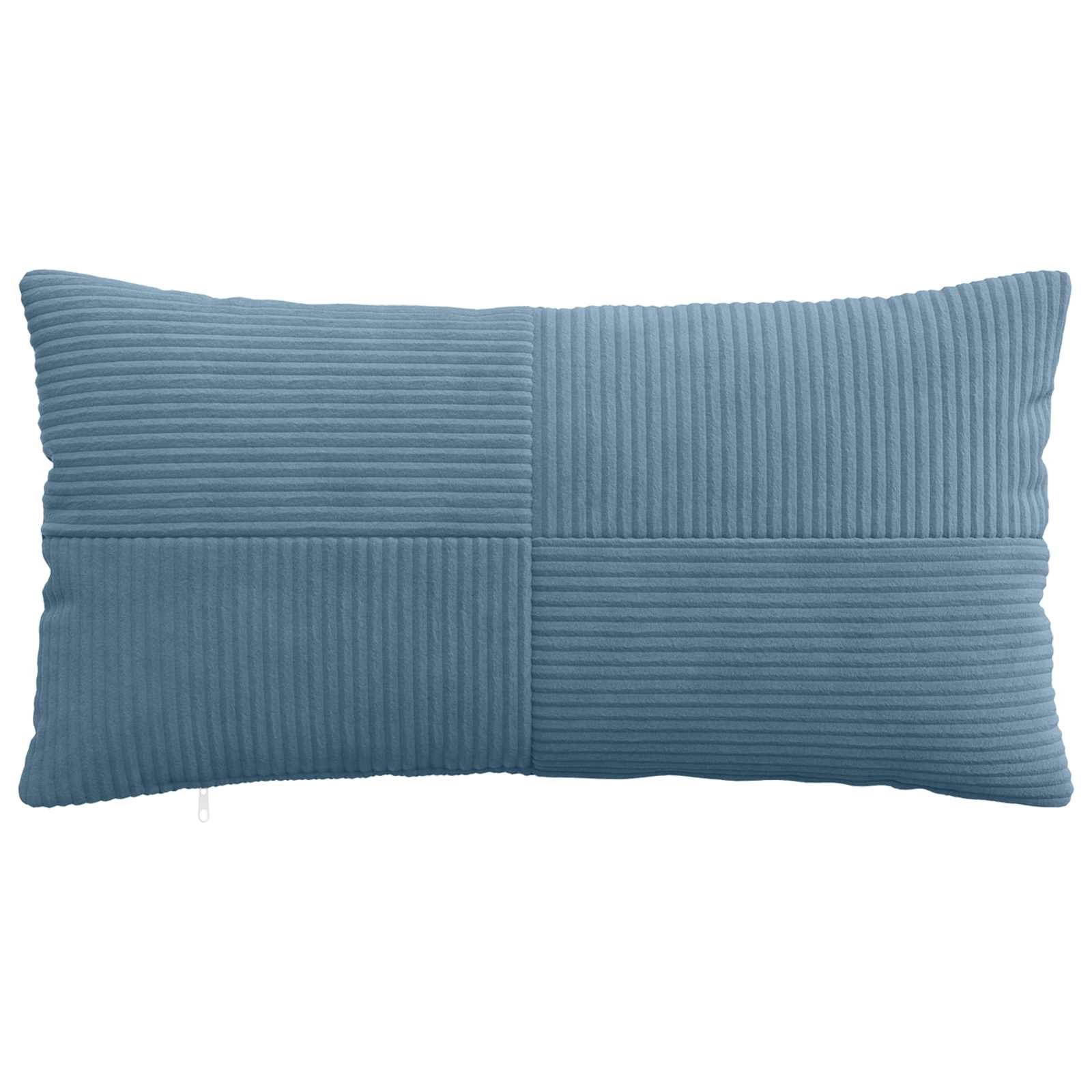 vidaXL Poszewka na poduszkę 2 pcs ALMELO niebieski 40 x 70 cm sztruks