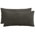 vidaXL Poszewka na poduszkę 2 pcs ALMELO antracytowy 40 x 70 cm
