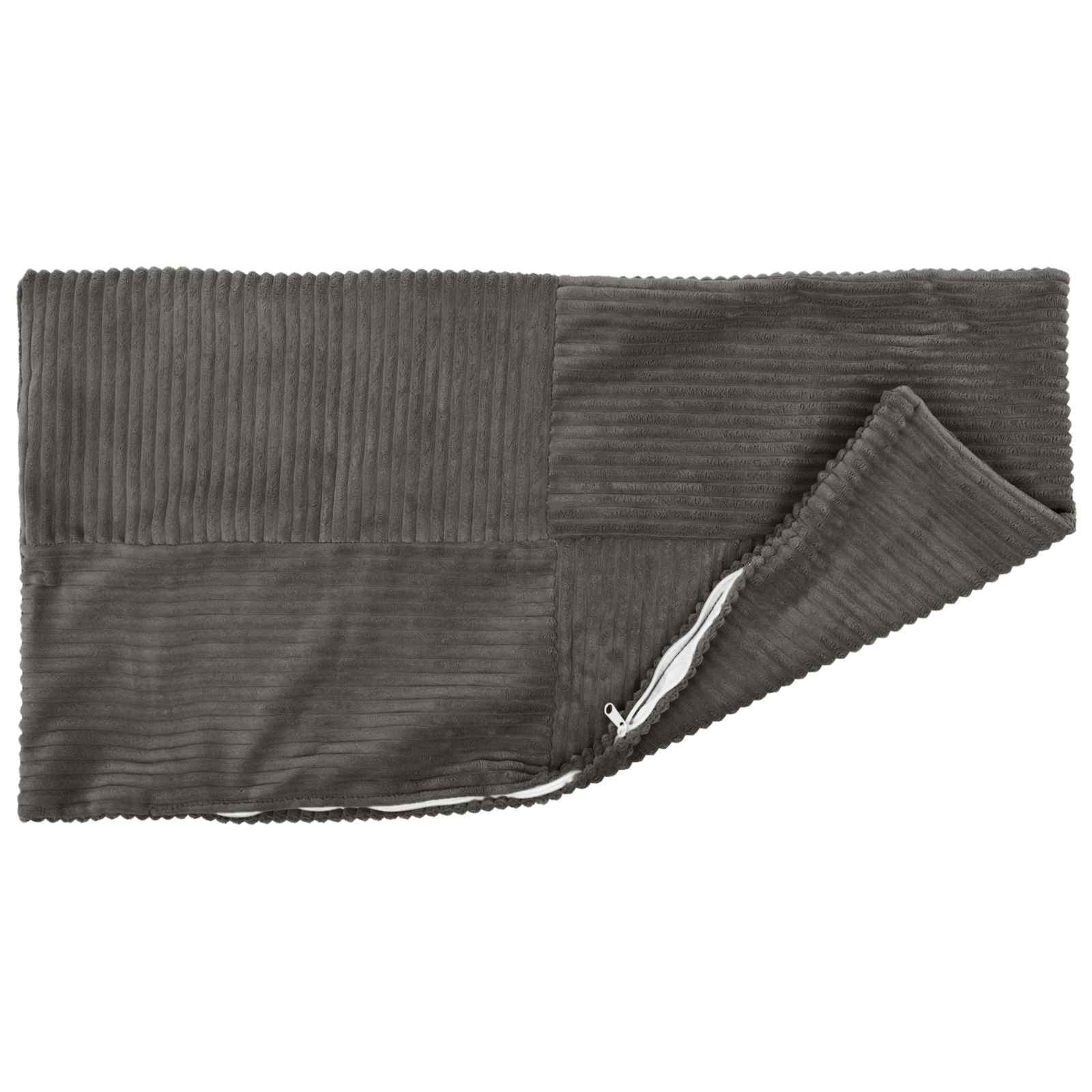 vidaXL Poszewka na poduszkę 12 pcs ALMELO ciemnoszary 40 x 80 cm