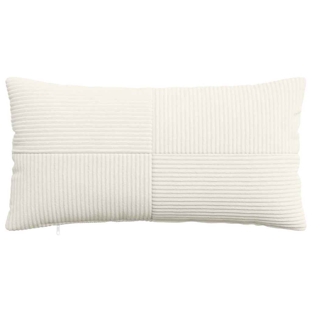 vidaXL Poszewka na poduszkę 6 pcs ALMELO kremowy 40 x 80 cm sztruks