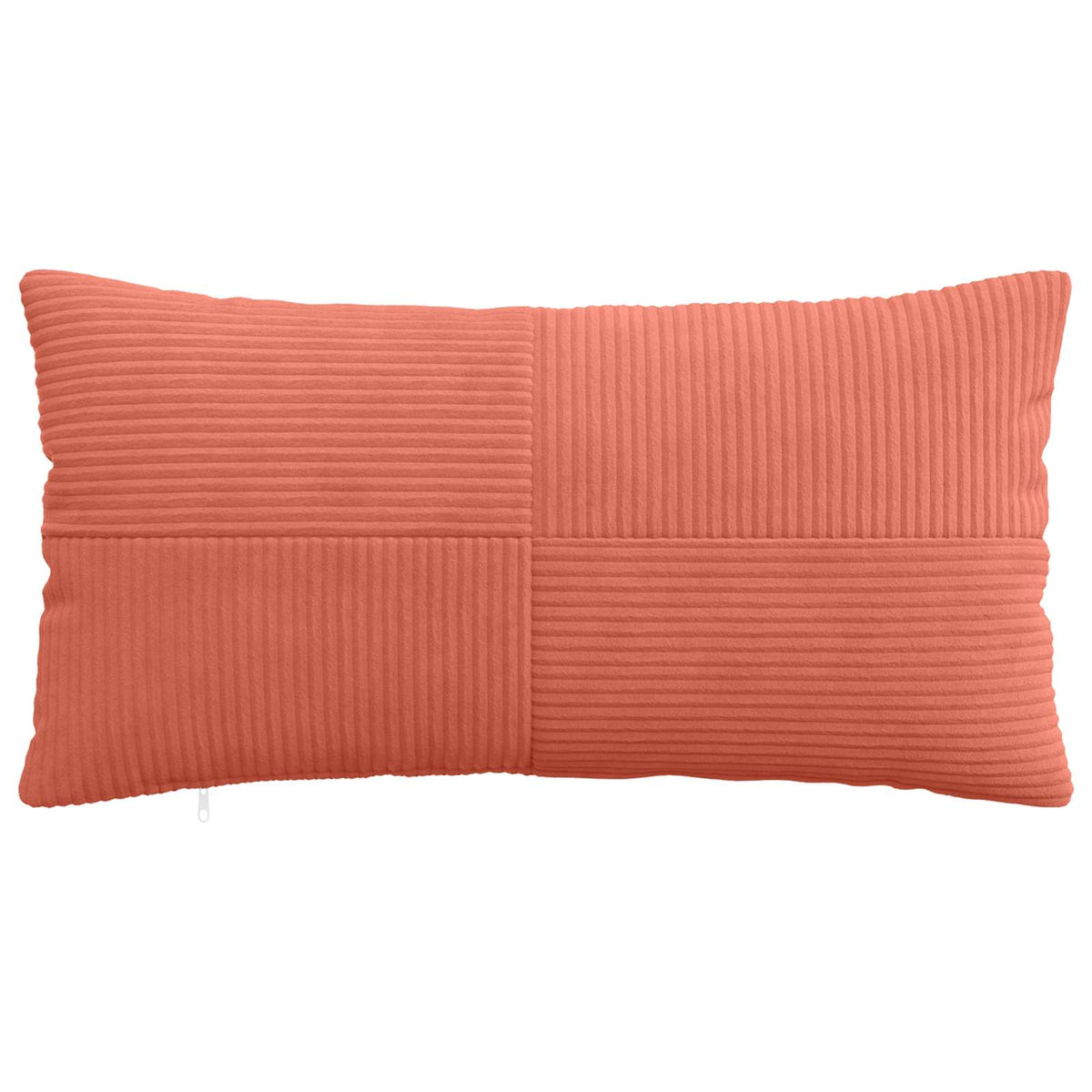 vidaXL Poszewka na poduszkę 6 pcs ALMELO Czerwono-pomarańczowy sztruks