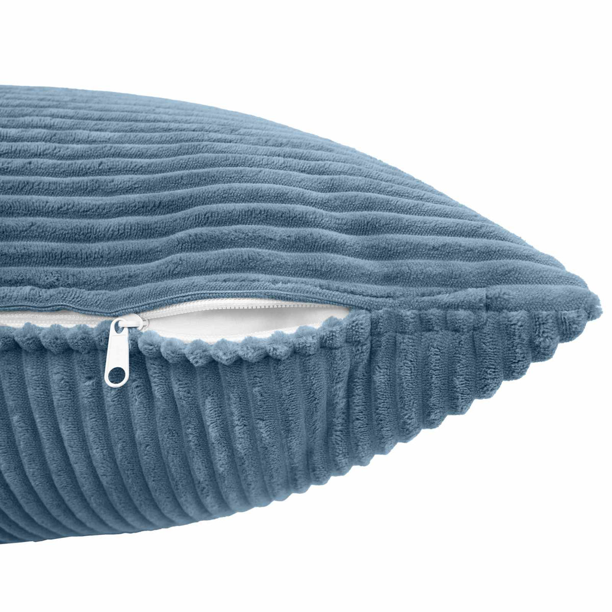 vidaXL Poszewka na poduszkę 6 pcs ALMELO niebieski 40 x 80 cm sztruks